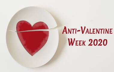 Anti-Valentine Week 2020 Calendar:  स्लॅप डे ते ब्रेक अप डे अ‍ॅन्टी व्हॅलेंटाईन वीकमध्ये साजरे केले जातात हे 7 दिवस; इथे पहा संपूर्ण वेळापत्रक