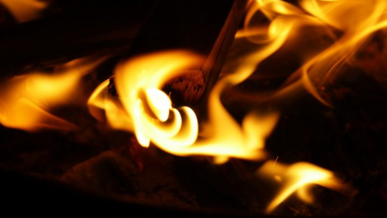 Crime: आर्थिक वादातून पित्याने पोटच्या मुलाला जिवंत पेटवले, घटनेचा व्हिडिओ सोशल मीडियावर व्हायरल