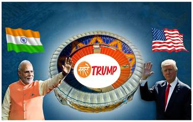 Donald Trump India Visit: अमेरिकेचे राष्ट्राध्यक्ष डोनाल्ड ट्रम्प यांचा आजपासून भारत दौरा; अहमदाबाद येथे काटेकोर बंदोबस्तासह जय्यत तयारी