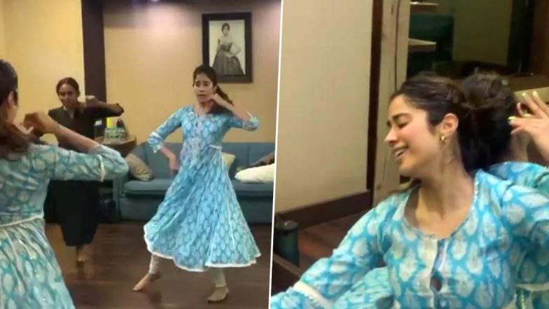 जान्हवी कपूर चा 'पीया तोसे नैना लागे' गाण्यावर बहारदार डान्स (Watch Video)