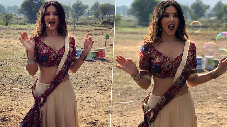 Sunny Leone च्या गावरान अदा पाहून चाहते झाले फिदा, फोटोला 10 लाखाहून अधिक लाइक्स, Watch Photos