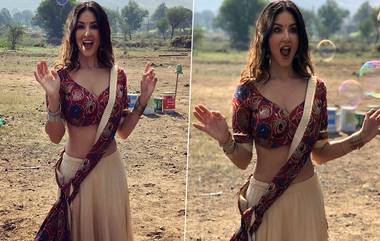 Sunny Leone च्या गावरान अदा पाहून चाहते झाले फिदा, फोटोला 10 लाखाहून अधिक लाइक्स, Watch Photos