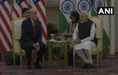 Donald Trump India Visit: 'भारतात येणे ही सन्मानाची गोष्ट', अमेरिका राष्ट्राध्यक्ष डोनाल्ड ट्रम्प यांची हैदराबाद हाऊसमध्ये प्रतिक्रिया