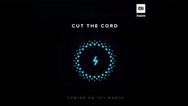 Xiaomi येत्या 16 मार्चला लाँच करणार वायरलेस चार्जर, #CutTheCord वापरत सोशल मिडियावरुन दिली माहिती