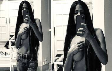 Poonam Pandey Topless Photo: पूनम पांडे हिचा बॉयफ्रेंड सोबतचा 'टॉपलेस' फोटो सोशल मिडियावर व्हायरल, कॅप्शन वाचून चाहते पडले संभ्रमात