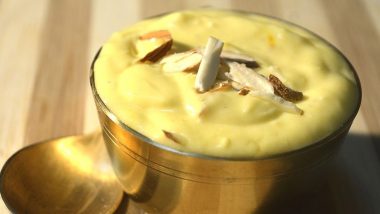 Gudi Padwa 2020 Shrikhand Recipes: गुढीपाडव्याचे औचित्य साधून घरी नक्की ट्राय करा केसर, स्ट्रॉबेरी पासून बनवलेल्या '5' लज्जतदार श्रीखंडाच्या रेसिपीज, Watch videos