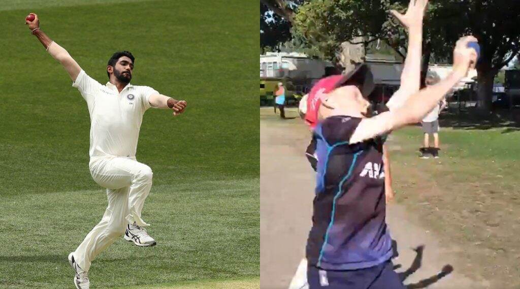 IND vs NZ: हेगले ओव्हल मैदानाबाहेर लहान मुलाने केली जसप्रीत बुमराहच्या गोलंदाजीची नक्कल, BCCI ने शेअर केला Video IND vs NZ: हेगले ओव्हल मैदानाबाहेर लहान मुलाने केली जसप्रीत बुमराहच्या गोलंदाजीची नक्कल, BCCI ने शेअर केला Video