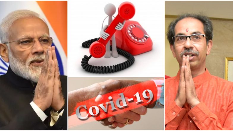 Coronavirus: पंतप्रधान नरेंद्र मोदी यांनी मुख्यमंत्री उद्धव ठाकरे यांना केला फोन