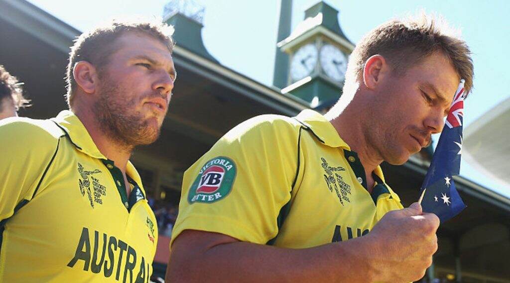 Fox Cricket ने ऑस्ट्रेलियाच्या 2023 वर्ल्ड कप संभाव्य प्लेयिंग XI लिस्टमधून आरोन फिंच ला वगळले, डेविड वॉर्नर ने व्यक्त केली निराशा Fox Cricket ने ऑस्ट्रेलियाच्या 2023 वर्ल्ड कप संभाव्य प्लेयिंग XI लिस्टमधून आरोन फिंच ला वगळले, डेविड वॉर्नर ने व्यक्त केली निराशा