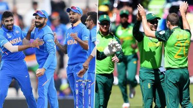 IND vs SA 1st ODI: पावसामुळे आज पहिला एकदिवसीय सामना उशिरा सुरू होणार; बीसीसीआयने दिली अपडेट, घ्या जाणून