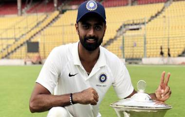 Ranji Trophy 2020 Final: बंगालविरुद्ध रणजी ट्रॉफी फायनल सामन्यात जयदेव उनाडकटचा सुटला स्वतःवरचा ताबा, रागाच्या भरात तोडला स्टंप (Video)