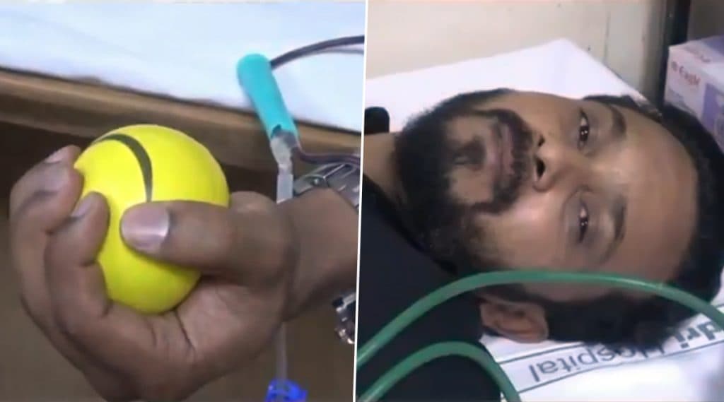 Video: टीम इंडियाचा फलंदाज केदार जाधव याने वाढदिवसादिनी रक्तदान करत जिंकली मनं, नागरिकांनाही केले पुढे येण्याचे आवाहन Video: टीम इंडियाचा फलंदाज केदार जाधव याने वाढदिवसादिनी रक्तदान करत जिंकली मनं, नागरिकांनाही केले पुढे येण्याचे आवाहन