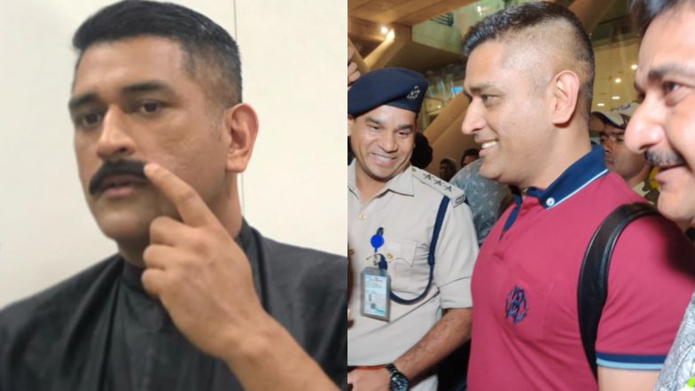 IPL 2020: एमएस धोनी प्रशिक्षण शिबीरासाठी चेन्नईमध्ये दाखल, सोशल मीडियावर नवीन रूपाची चर्चा, (Photo)