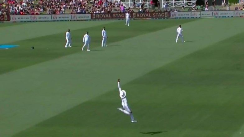 IND vs NZ 2nd Test: रवींद्र जडेजा ने न्यूझीलंडच्या नील वॅग्नर ला आऊट करण्यासाठी पकडला '2020 चा सर्वोत्कृष्ट कॅच', पाहा Video