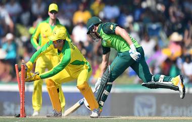 SA vs AUS 2nd ODI 2020 Live Streaming: दक्षिण आफ्रिका विरुद्ध ऑस्ट्रेलिया वनडे सामना लाईव्ह आणि स्कोर पहा Sony SIX वर