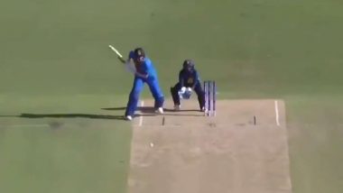 Video: शेफाली वर्मा ने श्रीलंकाविरुद्ध महिला टी-20 वर्ल्ड कप मॅचमध्ये स्टंपच्या मागून मारलेला चौकार पाहून व्हाल चकित
