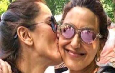 Coronavirus: गायत्री जोशी हिचे चुंबन घेतल्याने Sonali Bendre सोशल मीडियात ट्रोल; युजर्सनी दिला COVID-19  संक्रमनापासून वाचण्यासाठी मास्क वापरण्याचा सल्ला