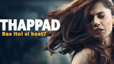 Thappad Full Movie in HD Leaked on TamilRockers for Free Download: तापसी पन्नू च्या सिनेमाला पायरसीची 'थप्पड'; तामिळरॉकर्स वेबसाईटमुळे बसू शकतो मोठा फटका