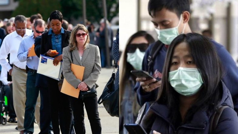 Coronavirus: अमेरिकेत बेरोजगारीने मोडला विक्रम; तब्बल 33 लाख लोकांनी केला Unemployment Benefits साठी अर्ज