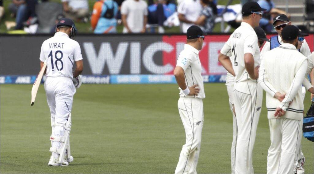 IND vs NZ 2nd Test Day 2: दुसर्या डावात भारताने 6 विकेट गमावून केल्या 90 धावा, दिवसाखेर न्यूझीलंडवर घेतली 97 धावांची आघाडी IND vs NZ 2nd Test Day 2: दुसर्या डावात भारताने 6 विकेट गमावून केल्या 90 धावा, दिवसाखेर न्यूझीलंडवर घेतली 97 धावांची आघाडी