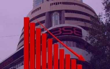 Today Share Market: शेअर बाजारात मोठी घसरण, सेन्सेक्स 456 अंकांनी तर निफ्टी 152 अंकावर झाला बंद