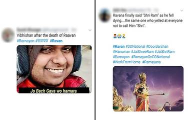 Ravan Vadh Memes: 'रावण वधा'ने रामानंद सागर यांच्या रामायण मालिकेने घेतला निरोप; सोशल मीडियामध्ये मीम्स व्हायरल