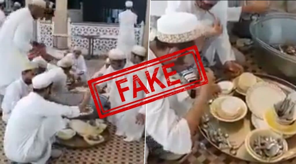 Fact Check: कोरोना व्हायरस पसरवण्यासाठी मुस्लीम लोकांनी चाटली भांडी? जाणून घ्या व्हायरल होत असलेल्या व्हिडिओ मागील सत्य Fact Check: कोरोना व्हायरस पसरवण्यासाठी मुस्लीम लोकांनी चाटली भांडी? जाणून घ्या व्हायरल होत असलेल्या व्हिडिओ मागील सत्य