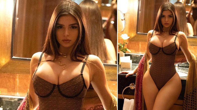 Demi Rose Hot Bikini Photo: अमेरिकन मॉडल डेमी रोज हिची बिकिनीमधील हॉट अदा पाहून चाहते झाले फिदा, Watch Viral Photo