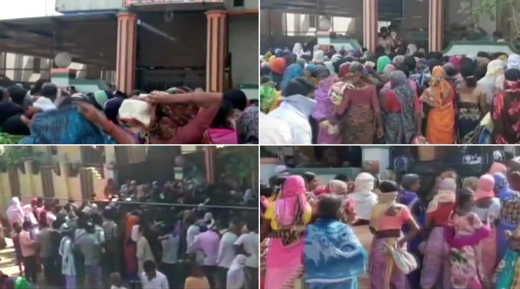 वर्धा: Coronavirus Lockdown नियमांचं उल्लंघन करत धान्य वाटप केल्याप्रकरणी दादाराव केचे यांच्या विरोधात FIR; 'शेकडोंची गर्दी हे विरोधकांचं कारस्थान' आमदाराचा दावा वर्धा: Coronavirus Lockdown नियमांचं उल्लंघन करत धान्य वाटप केल्याप्रकरणी दादाराव केचे यांच्या विरोधात FIR; 'शेकडोंची गर्दी हे विरोधकांचं कारस्थान' आमदाराचा दावा