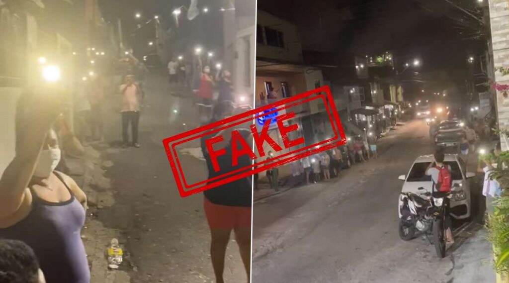 Fact Check: पंतप्रधान नरेंद्र मोदी यांच्या सांगण्यावर ब्राझील मधील रहिवाशांनी सुद्धा लावले दिवे? जाणून घ्या व्हायरल व्हिडीओ मधील सत्यता (Watch Video) Fact Check: पंतप्रधान नरेंद्र मोदी यांच्या सांगण्यावर ब्राझील मधील रहिवाशांनी सुद्धा लावले दिवे? जाणून घ्या व्हायरल व्हिडीओ मधील सत्यता (Watch Video)