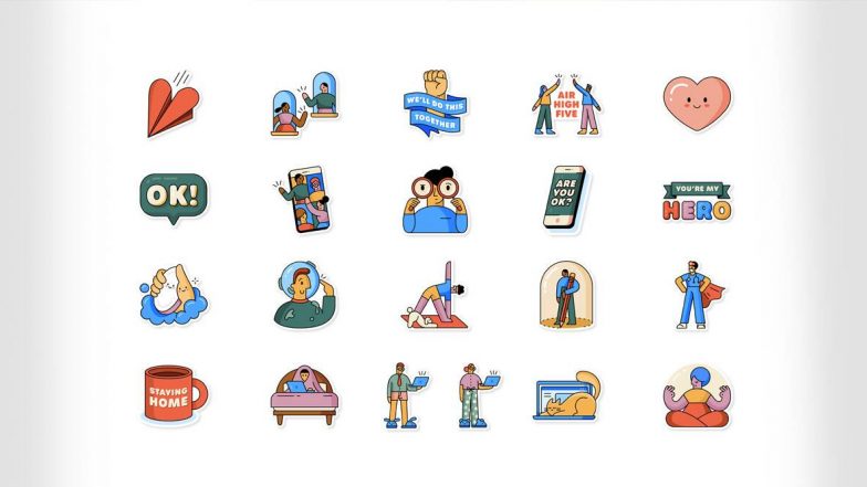 WhatsApp ‘Together at Home’ Stickers: जागतिक आरोग्य संघटना सोबत व्हॉट्सअ‍ॅपने आणलेला हा नवा स्टीकर्स पॅक डाऊनलोड करून Quarantine Period मध्ये मित्रपरिवार आणि कुटुंबासोबत कसा शेअर कराल?