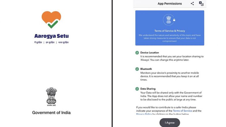 कोरोना व्हायरसच्या रुग्णांचा ट्रॅक ठेवण्यासाठी भारत सरकारने लाँच केले ‘आरोग्य सेतू' App; आजूबाजूच्या परिसरातील Coronavirus पेशंट्सची मिळणार माहिती