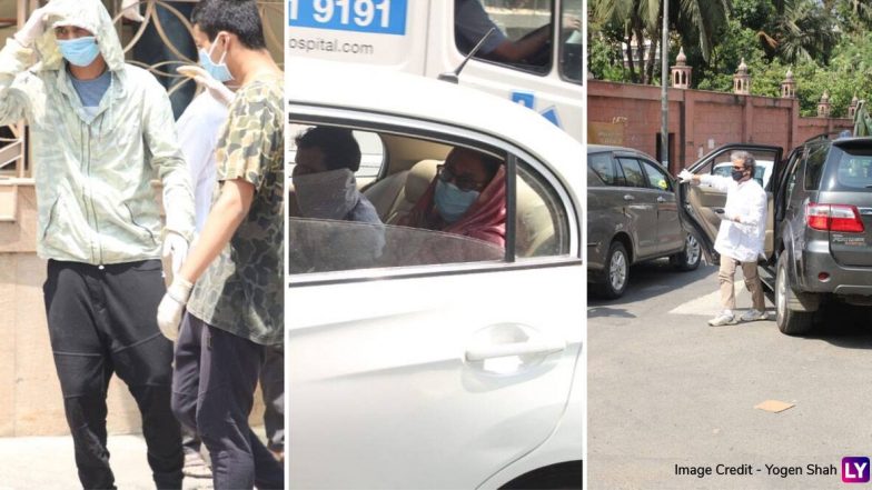 Irrfan Khan No More: इरफान खान याच्या निधनानंतर मुले बबील खान आणि अयान खान कोकिलाबेन रुग्णालयाबाहेर स्पॉट; पहा फोटोज