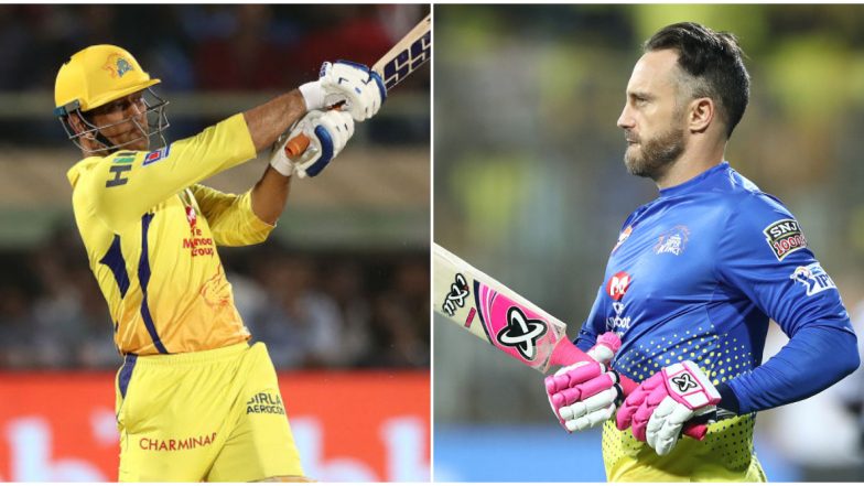 एमएस धोनीचं 'सर्वोत्तम फिनिशर' म्हणून फाफ डु प्लेसिसने केलं कौतुक, IPL मधील 'कॅप्टन कूल चा 'हा' डाव सर्वात आवडता