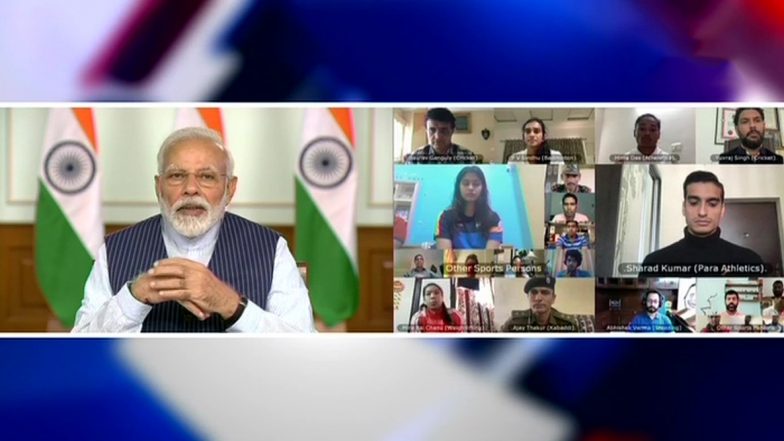 पंतप्रधान नरेंद्र मोदी यांनी क्रीडा क्षेत्रातील 40 खेळाडूंसोबत घेतली बैठक, भारतातील कोविड-19 स्थितीवर सुरु आहे चर्चा