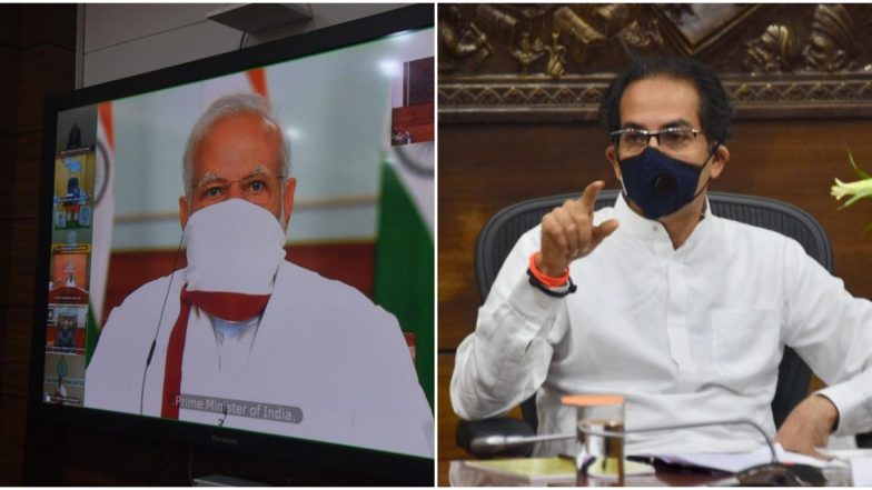कोरोनाच्या वाढत्या रुग्णसंख्येमुळे पीएम नरेंद्र मोदी यांनी केली मुख्यमंत्री उद्धव ठाकरे यांच्यासोबत बातचीत