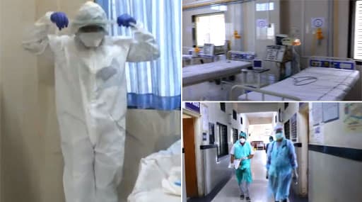 Coronavirus: जळगाव येथील शासकीय वैद्यकीय महाविद्यालय आणि रुग्णालय कोरोना विषाणू विरुद्ध लढण्यासाठी 200 खाटांसह सज्ज Coronavirus: जळगाव येथील शासकीय वैद्यकीय महाविद्यालय आणि रुग्णालय कोरोना विषाणू विरुद्ध लढण्यासाठी 200 खाटांसह सज्ज
