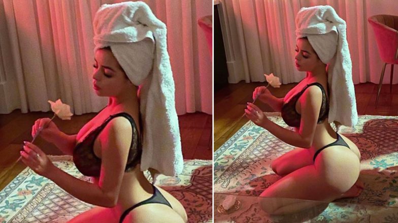Demi Rose Sexy Photo: डेमी रोज चे अंर्तवस्त्रांमधील 'हे' हॉट फोटोज चुकूनही चारचौघात पाहू नका