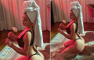 Demi Rose Sexy Photo: डेमी रोज चे अंर्तवस्त्रांमधील 'हे' हॉट फोटोज चुकूनही चारचौघात पाहू नका