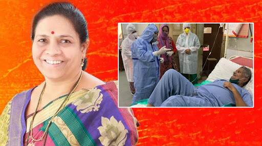 Coronavirus: कल्याण-डोंबिवली महापौर विनिता राणे पुन्हा एकदा परिचारिका रुपात; कोरोना रुग्णांच्या सेवेसाठी हॉस्पिटल मध्ये दाखल Coronavirus: कल्याण-डोंबिवली महापौर विनिता राणे पुन्हा एकदा परिचारिका रुपात; कोरोना रुग्णांच्या सेवेसाठी हॉस्पिटल मध्ये दाखल