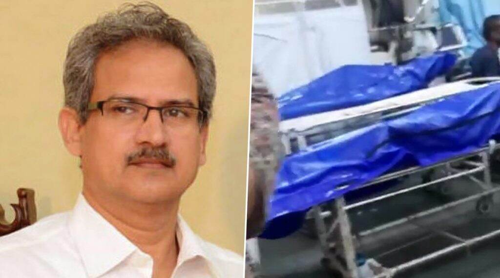 मुंबई: केईएम रुग्णालयातील कोरोना बाधित मृतदेहांच्या शेजारी अन्य रुग्णांवर उपचार होत असलेल्या व्हिडिओवर शिवसेना खासदार अनिल देसाई यांचे स्पष्टीकरण मुंबई: केईएम रुग्णालयातील कोरोना बाधित मृतदेहांच्या शेजारी अन्य रुग्णांवर उपचार होत असलेल्या व्हिडिओवर शिवसेना खासदार अनिल देसाई यांचे स्पष्टीकरण