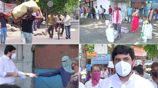 छत्तीसगडला जाणाऱ्या परप्रांतीय कामगारांना पुण्याचे महापौर मुरलीधर मोहोळ यांच्या हस्ते मास्क आणि जेवणाचे वाटप छत्तीसगडला जाणाऱ्या परप्रांतीय कामगारांना पुण्याचे महापौर मुरलीधर मोहोळ यांच्या हस्ते मास्क आणि जेवणाचे वाटप