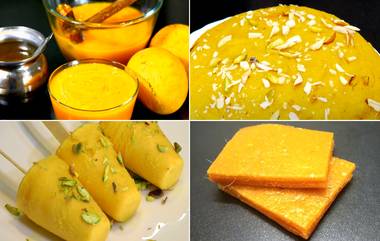 Mango Recipes: घरच्या घरी तयार करा आंब्यापासून बनवलेल्या 'या' हटके आणि स्वादिष्ट रेसिपीज