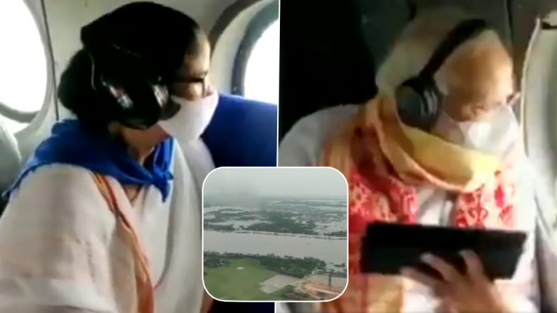 Cyclone Amphan: पंतप्रधान नरेंद्र मोदी आणि पश्चिम बंगालच्या मुख्यमंत्री ममता बॅनर्जी यांनी अम्फान चक्रीवादळ बाधित भागांचे केले हवाई सर्वेक्षण, Watch Video