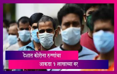 Coronavirus Outbreak: भारतात कोरोना रुग्णांचा आकडा १ लाखांपेक्षा अधिक; २४ तासात ५,६११ रुग्णांची वाढ