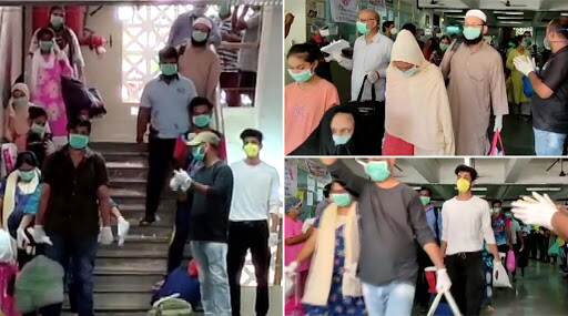 Coronavirus: मुंबई मधील मीरा भाईंदर येथील रुग्णालयातील 56 रुग्णांना डिस्चार्ज Coronavirus: मुंबई मधील मीरा भाईंदर येथील रुग्णालयातील 56 रुग्णांना डिस्चार्ज