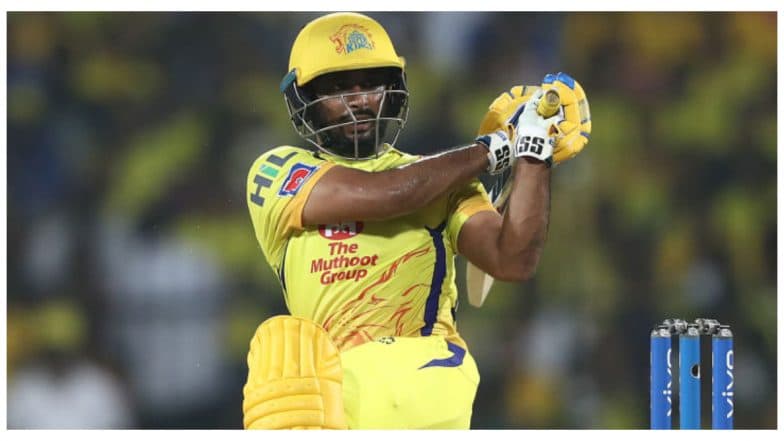 IPL 2020: CSKला धक्का! अंबाती रायुडू अजून एका सामन्याला मुकणार, फलंदाजाच्या दुखापतीवर सीईओ कासी विश्वनाथन यांनी दिला अपडेट