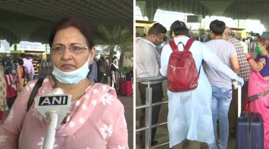 मुंबई: CSIA वरुन Air India चं दिल्लीला जाणारं विमान पूर्वसूचना न देता शेवटच्या क्षणी रद्द झाल्याने प्रवाशांमध्ये नाराजी (Watch Video) मुंबई: CSIA वरुन Air India चं दिल्लीला जाणारं विमान पूर्वसूचना न देता शेवटच्या क्षणी रद्द झाल्याने प्रवाशांमध्ये नाराजी (Watch Video)