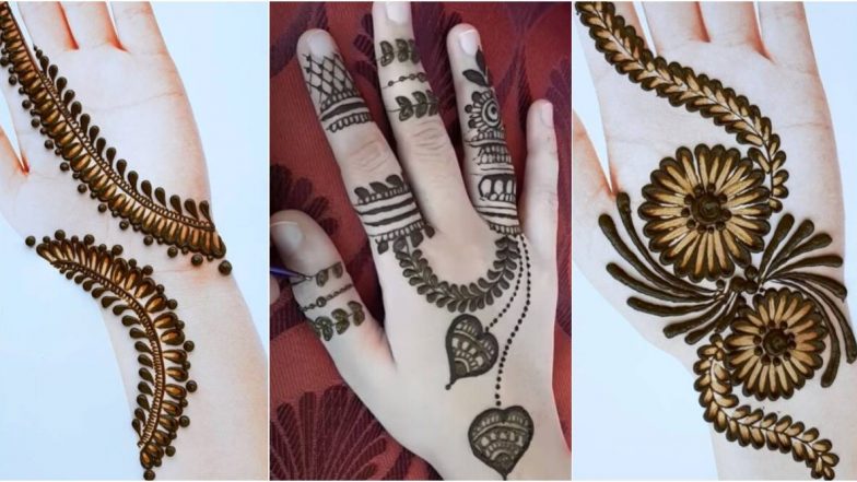 Vat Savitri Pornima Special Mehndi Design 2022:वटपौर्णिमेला काढता येतील अशा सोप्या आणि हटके मेहंदीच्या डिझाईन, झटपट होईल काढून, पाहा व्हिडीओ
