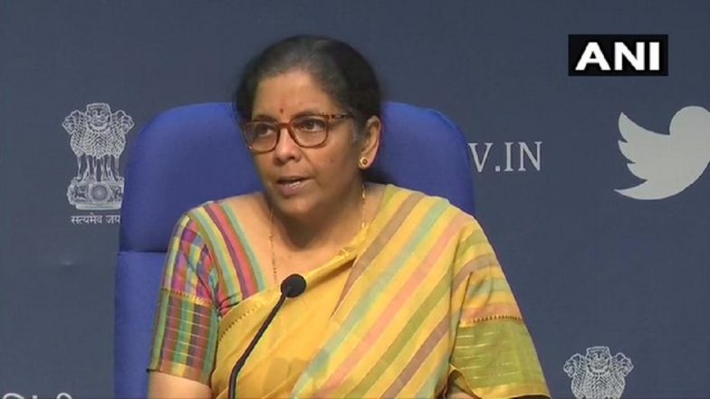 जुलै 2017 ते जानेवारी 2020 पर्यंत GSTR-3B रिटर्न फाइल केल्यास शुल्क लागणार नाही- अर्थमंत्री निर्मला सीतारमण